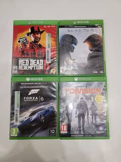 XBOX ONE 4 Games