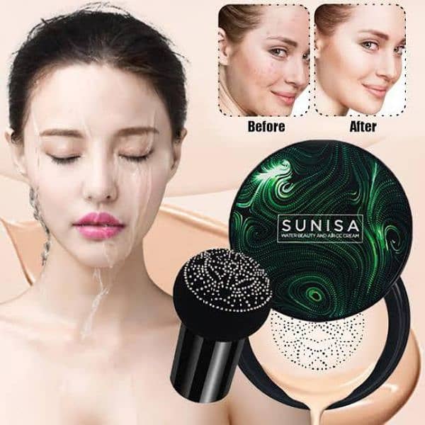 Sunisa 3 in 1 Air Cushion BB and CC cream foundation 2