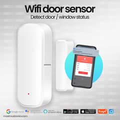 Tuya wifi door sensor smartlife app window drawer sensor get alert