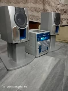 Aiwa nsx-vc58 digital audio system only for bass lovers  withoutstand