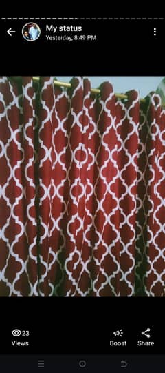 cotton fabric curtains new