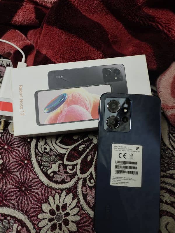 Redmi Note 12 For Sale Complete Box 0