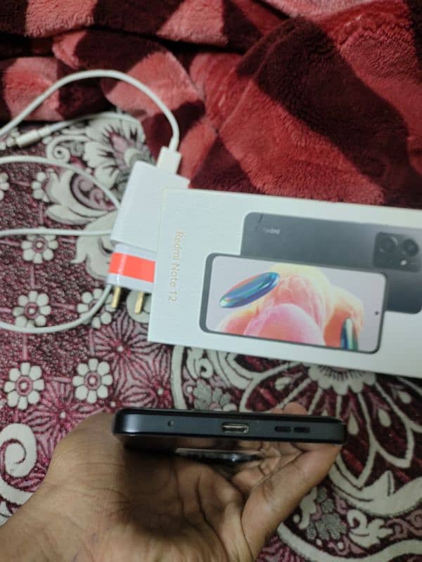 Redmi Note 12 For Sale Complete Box 2