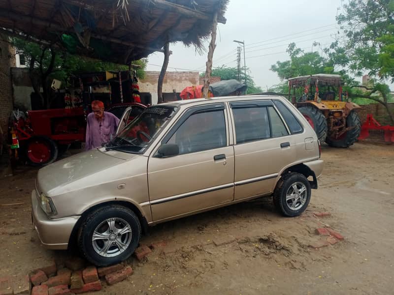 Suzuki Mehran vxr model 2016 golden 4