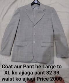 4 Coat pant Men clothes