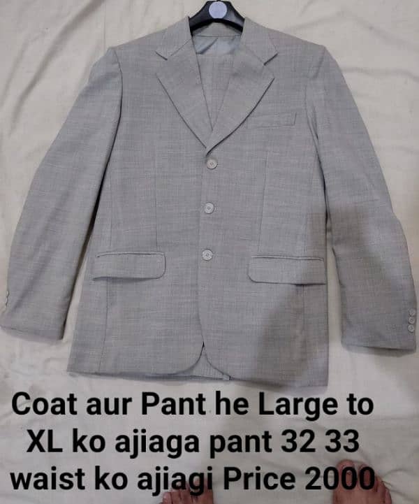 4 Coat pant Men clothes 0