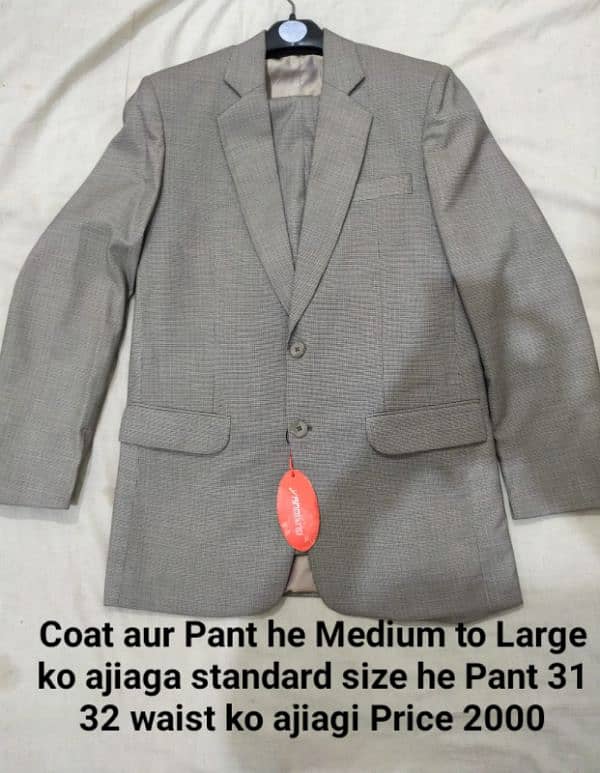 4 Coat pant Men clothes 1