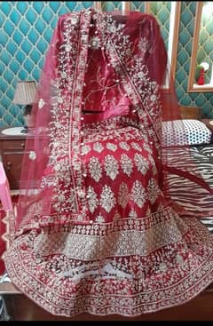 Brand New Bridal Lehnga with pouch For Sale