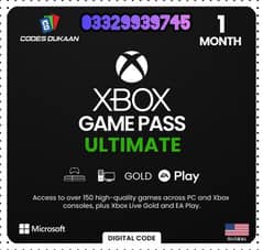 Xbox game pass available