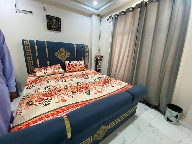 Fully Furnished Luxury Family Building 2 Bedroom Apartment Available for Rent Bahria Phase 8 Rawalpindi 5