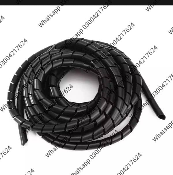 Flexible Spiral Wrap network (Wire Wrap), For decorating Cable Protec 0