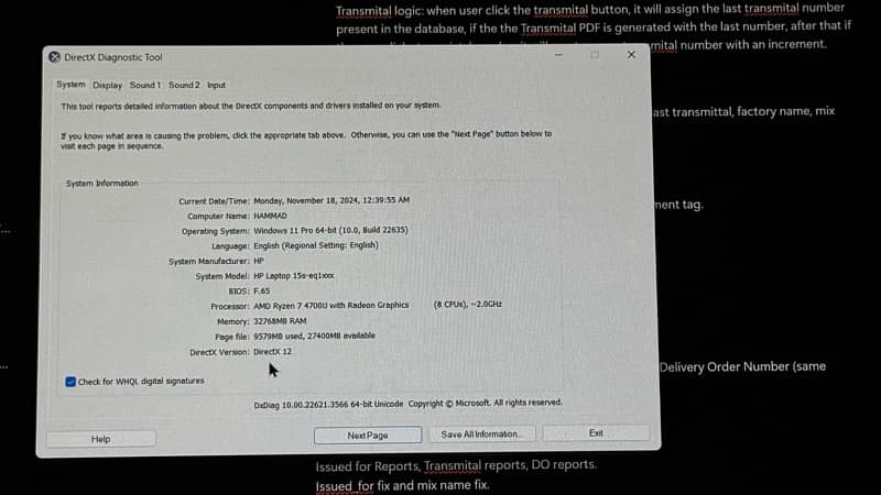 HP 15s-eq AMD Ryzen 4700U 3