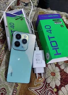 Infinix hot 40 8+256 full box