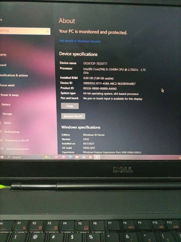 dell i5 3rd gen 8gb ram 320 gb 3