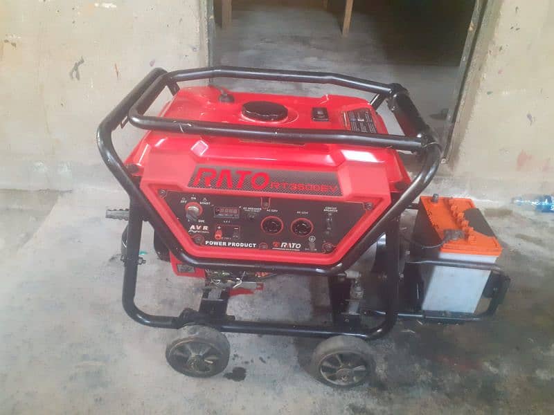 3 kv rato 10/10 condition half self start Generator 2