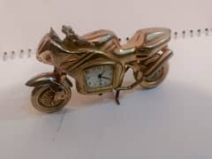 Gold Tone Metal Bike for sale