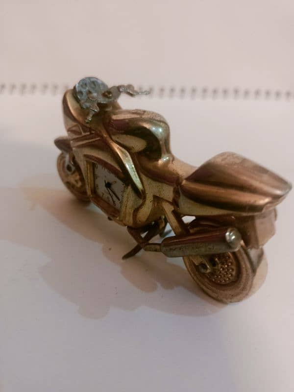 Gold Tone Metal Bike for sale 1