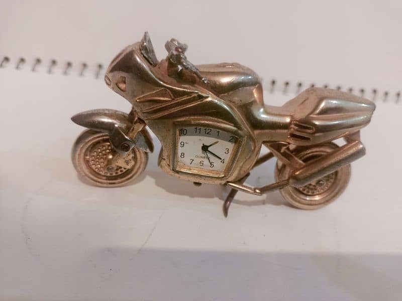 Gold Tone Metal Bike for sale 2