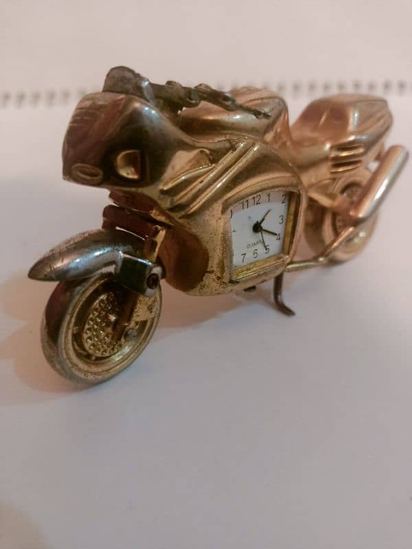 Gold Tone Metal Bike for sale 4