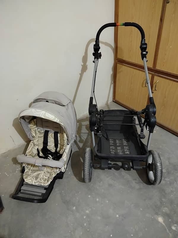 Teutonia 3 in 1 baby stroller/pram , car seat or carry cot 1