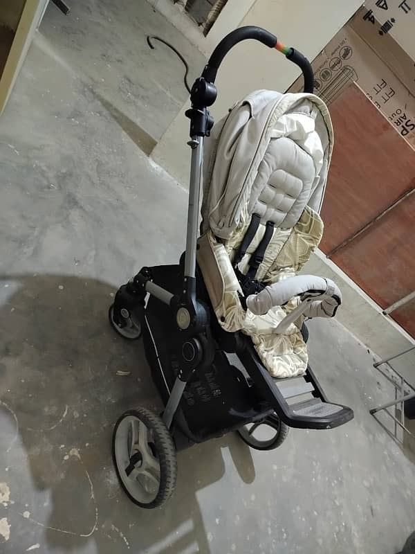 Teutonia 3 in 1 baby stroller/pram , car seat or carry cot 4