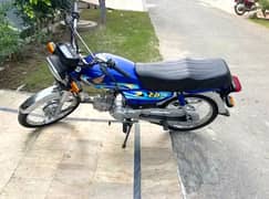 Honda CD 70 2024 Blue