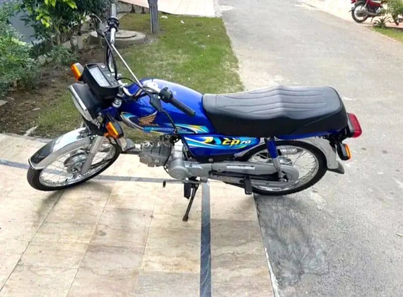 Honda CD 70 2024 Blue 0