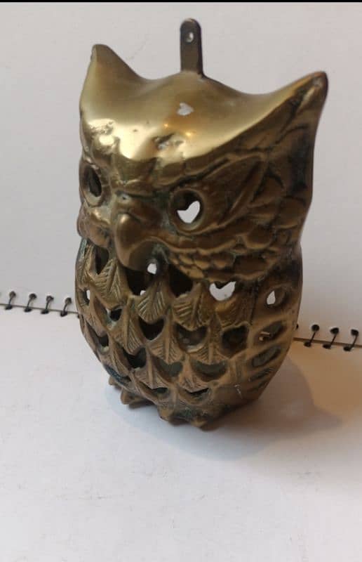 Brass bird Candle stand for sale 1