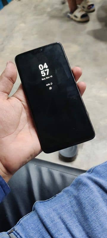 OnePlus 6 8/128 Exchange possible 03217577214 2