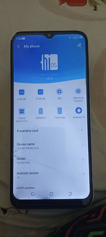 tecno spark go 6 2/32 1
