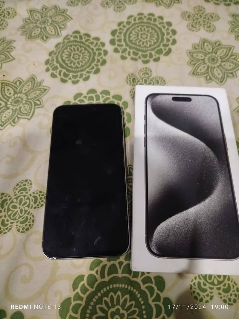 Iphone 15 pro max 256GB LLA model 0