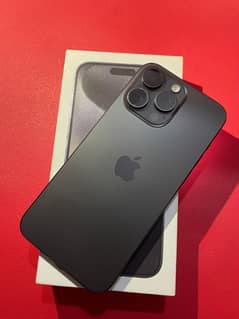 iPhone 15 Pro Max Black 256 GB PTA approved