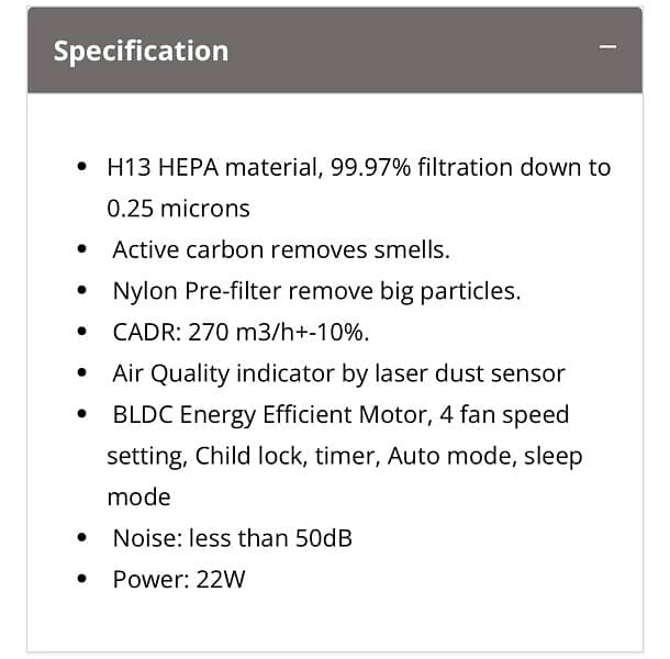 GFC Air purifier 5