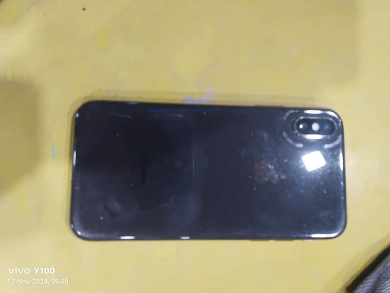 I PHONE X all ok and non pta  battery 100 PRICE 34500 1