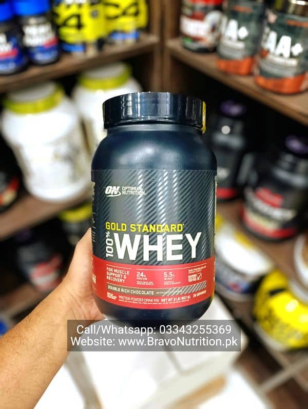 ON GOLD STANDARD 100% WHEY 2Lbs 0