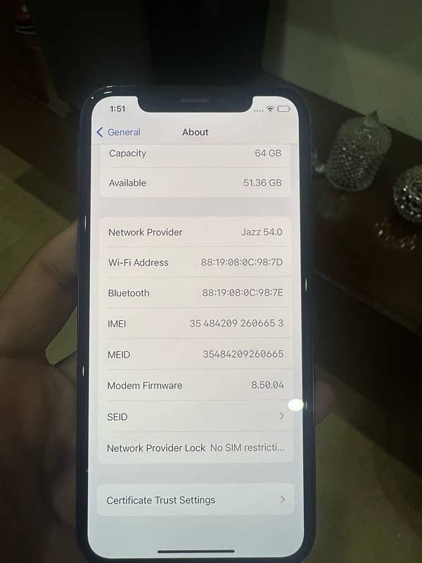 IPHONE X - 64gb - NON PTA 10