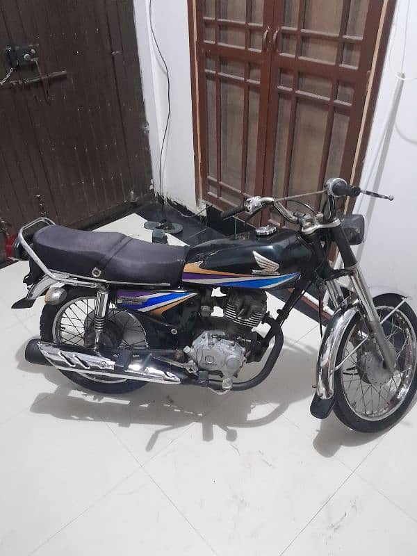 Honda CG125 Black 2009 Condition 8/10 7