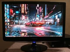 Desktop Setup with Samsung B2330H(23 inch) LED Monitor and with table