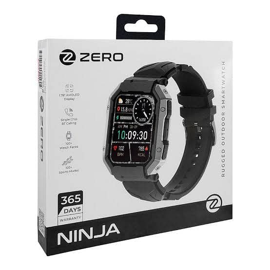 zero ninja watch, amoled display always on sisplay 0