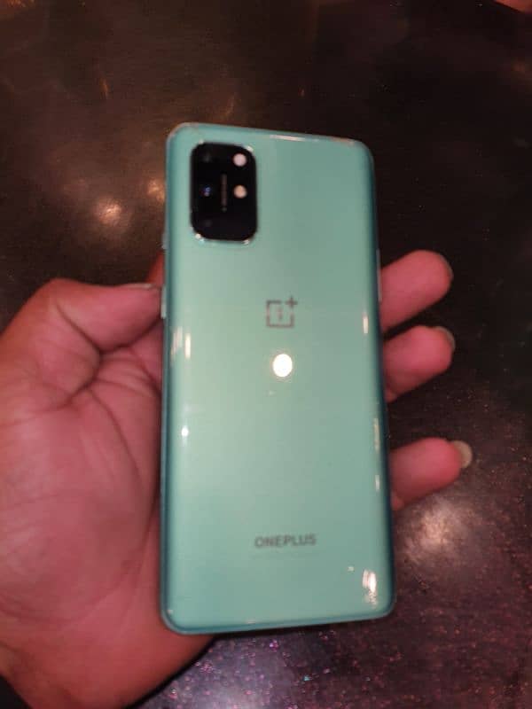 oneplus 8t condition 10 by 9.5 12+12:24ram 256gb  pta approved 0