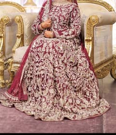 barat bridal dress