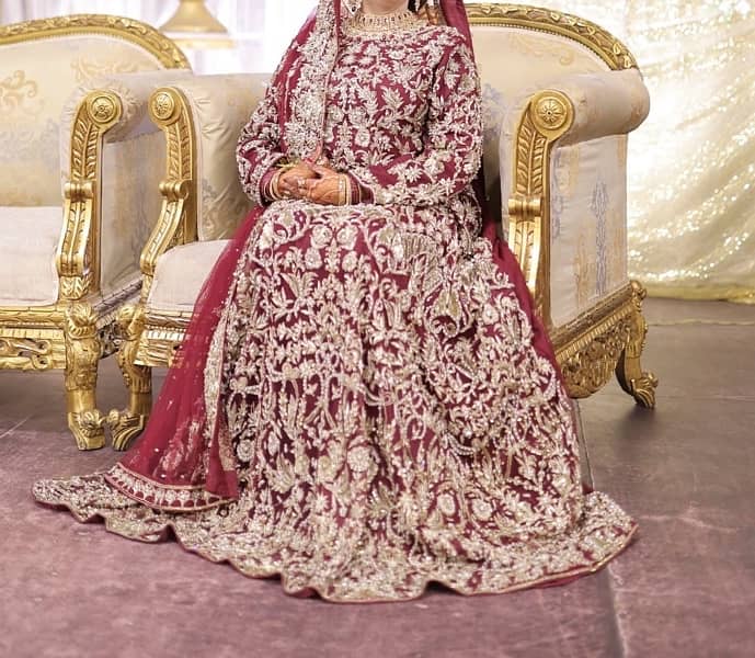 barat bridal dress 2