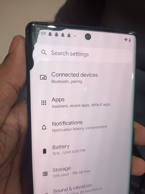 google pixel 6 pro 12/256 factory unlock 2 month esim time baqi he 6