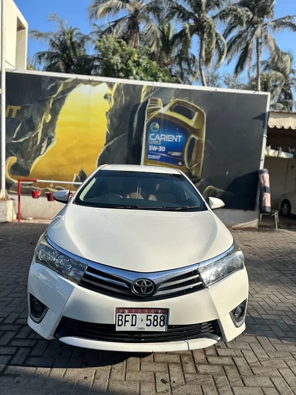 Toyota Corolla XLI 2016 0