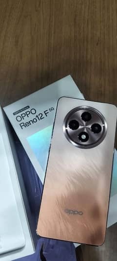 Oppo Reno 12-F 5G,  Only Box open not used even 1 time .