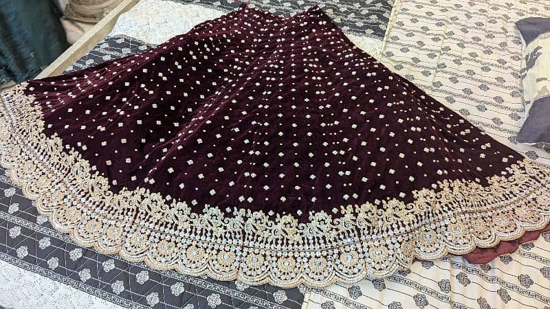 Imported Bridal Lehenga, Indian Lehenga, Designer Made, Barat Lehenga 9