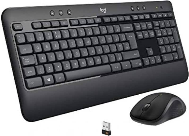 Logitech wireless keyboard and mouse combo 5