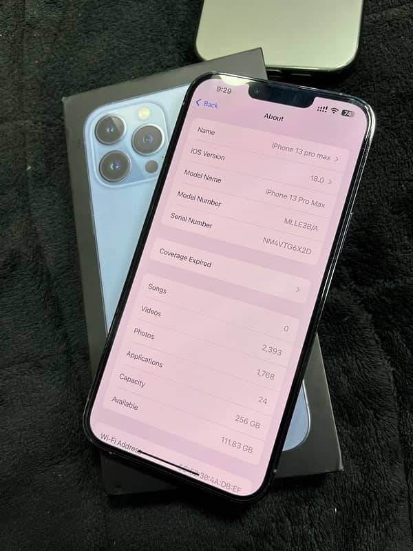 iPhone 13 Pro Max 256 GB PTA approved 1