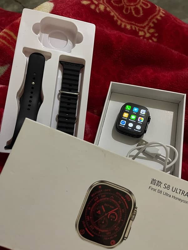 S8 Ultra Sim Watch Cmplt box 0