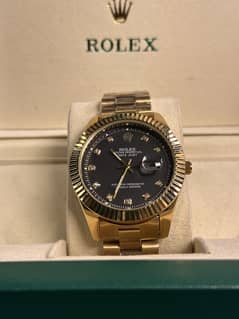 Rolex datejust perpetual Black Dial